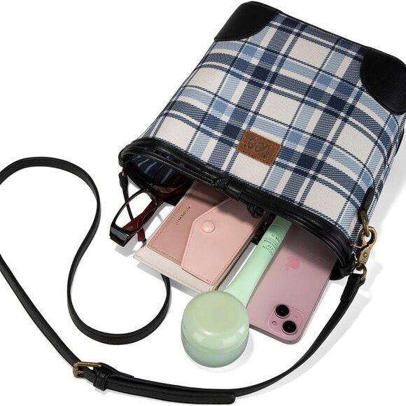 x Lee Bucket Bags for Women Drawstring Hobo Bags with Crossbody Strap - Picture 3 of 8